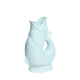 Eau De Nil Gluggle Jug-Gurgling Fish Pitcher