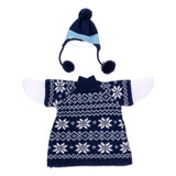 Giddy the Goose Outfit-Blue Sweater
