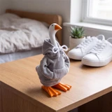 Gordy the Goose Outfit-Gray Hoodie