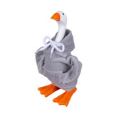 Gordy the Goose Outfit-Gray Hoodie