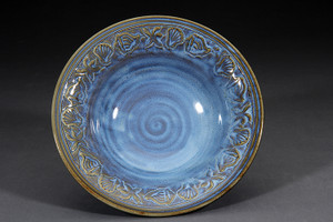 Serving Bowl-Kingston Blue-Large Serving Bowl-Kingston Blue-Large
