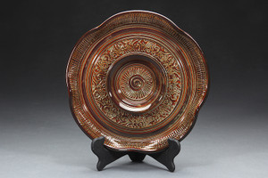 Bread and Oil Tray-Tortoise Bread and Oil Tray-Tortoise
