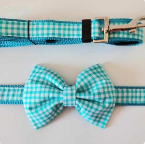 Aqua Check Bowtie