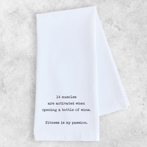 Fitness Is My Passion Towel Fitness Is My Passion Towel