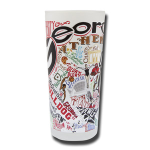 University of Georgia Drinking Glass