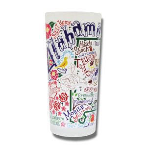 Alabama Drinking Glass Alabama Drinking Glass