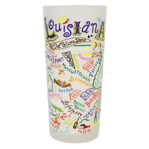 Louisiana Drinking Glass Louisiana Drinking Glass