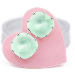 Seafoam Cushion Earring