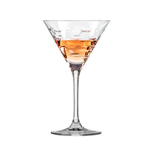 School of Fish Martini Glass