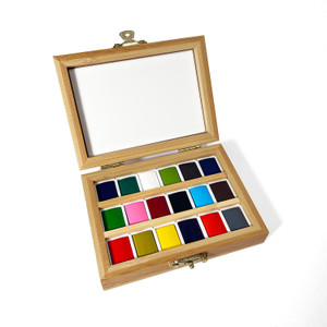 Watercolors-Bamboo Box