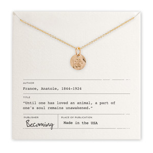 Paw Print Necklace Paw Print Necklace