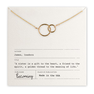 Sisters Necklace Sisters Necklace