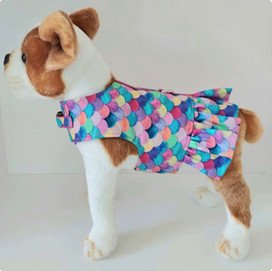 Mermaid Harness Vest With Ruffle Mermaid Harness Vest With Ruffle