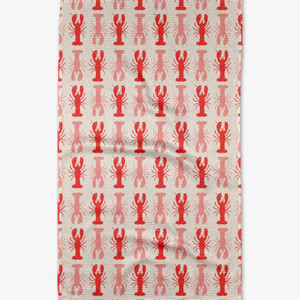 Lobster Stripe Dish Towel Lobster Stripe Dish Towel