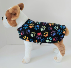 Dog Coat-Multi Paws