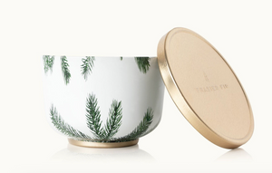 Frasier Fir Candle Tin with Gold Lid-6.5 oz