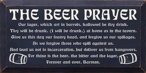 The Beer Prayer