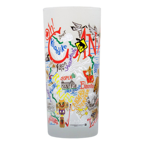 Canada Drinking Glass