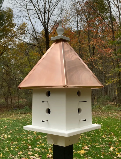 The Magnolia Birdhouse-Bright Copper Roof