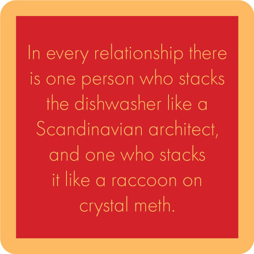 Dishwasher... Coaster