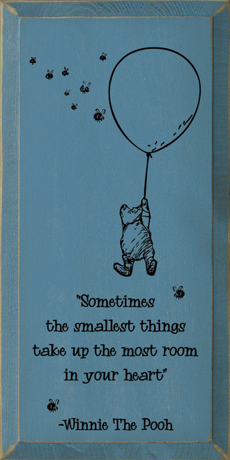 Sometimes the Smallest Things Take Up the Most Room…-Blue