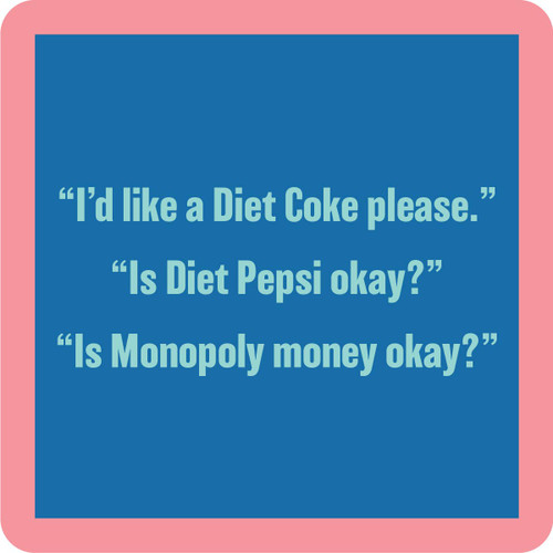 Diet Coke Coaster