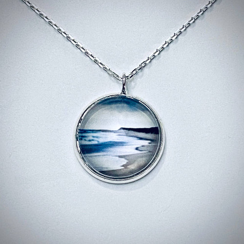 Ocean Necklace-Silver Tide