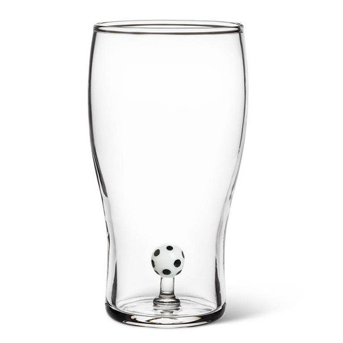 Soccer Ball Icon Beer Glass