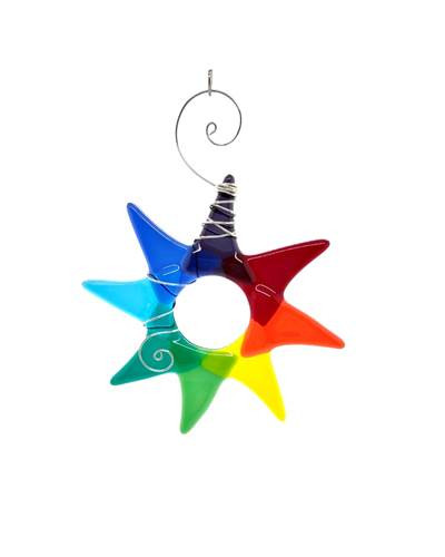Rainbow Burst Star-Small