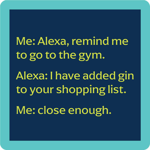 Alexa Gym Coaster