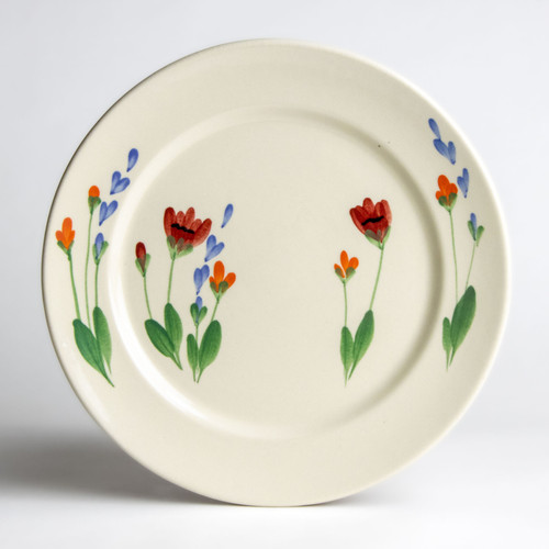 Classic Dinner Plate-Red Poppy