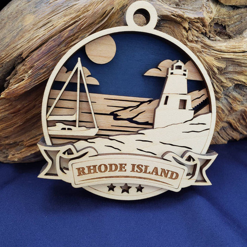 Discover Rhode Island Ornament