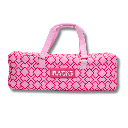Mahjong Rack Bag-Pink | Fits 20" Racks + Folded Mat