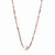 Freshwater Pearl Necklace-Watermelon Tourmaline Freshwater Pearl Necklace-Watermelon Tourmaline