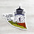 Castle Hill Lighthouse, Newport RI Sticker