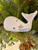 Sakonnet Pottery Whale Ornament
