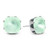 Seafoam Cushion Earring