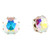 Classic Crystal AB Mega Cushion Earring