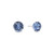 Blue Ultra Mini Bling Earring