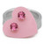 Pink Ultra Mini Bling Earring