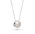 Bevel Trilogy Pearl Necklace