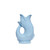 Pale Blue Gluggle Jug-Large-Gurgling Fish Pitcher