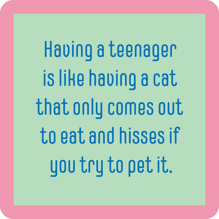 Having A Teenager Coaster