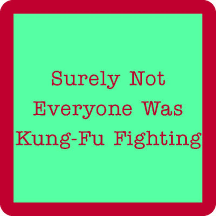 Kung Fu Fighting Coaster