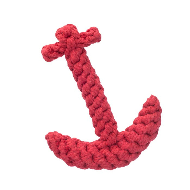 Anchor Rope Toy Red 7"