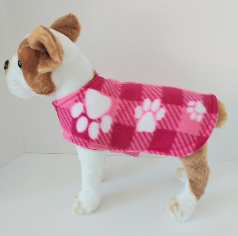 Dog Coat-Pink Pawz