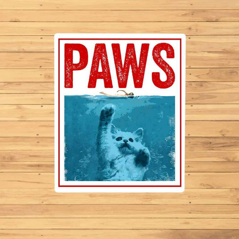 Paws Movie  Poster Sticker