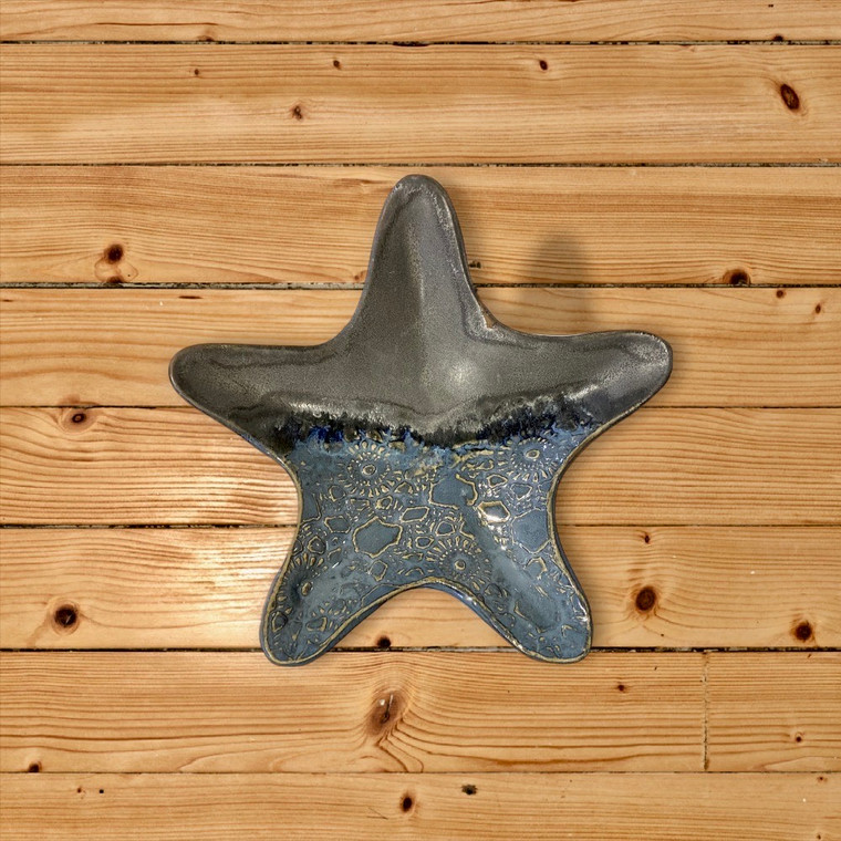 Starfish Tray-Night Sea Heirloom Lace