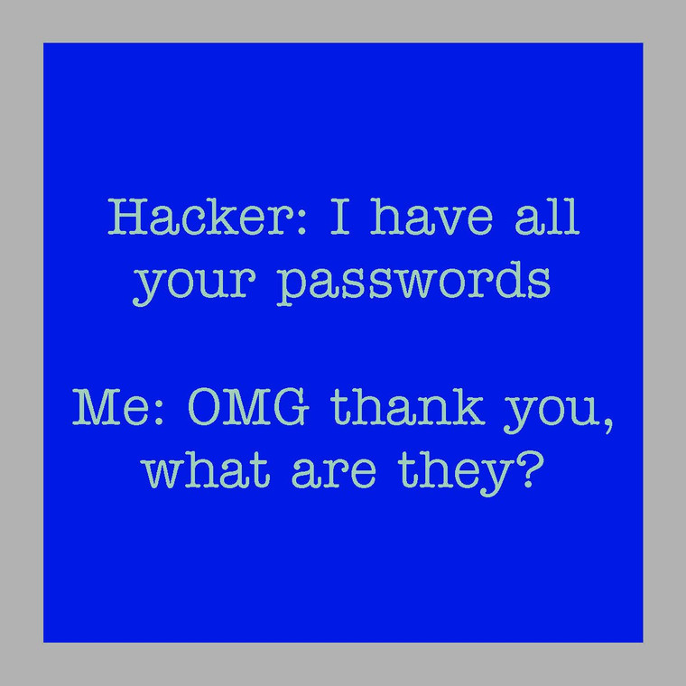 Hacker... Coaster