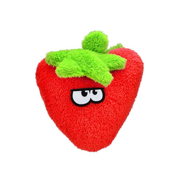 Duraplush Strawberry Dog Toy